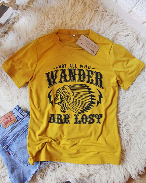 Wander Tee: Featured Product Image