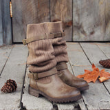 Comfy Cabin Sweater Boots: Alternate View #2