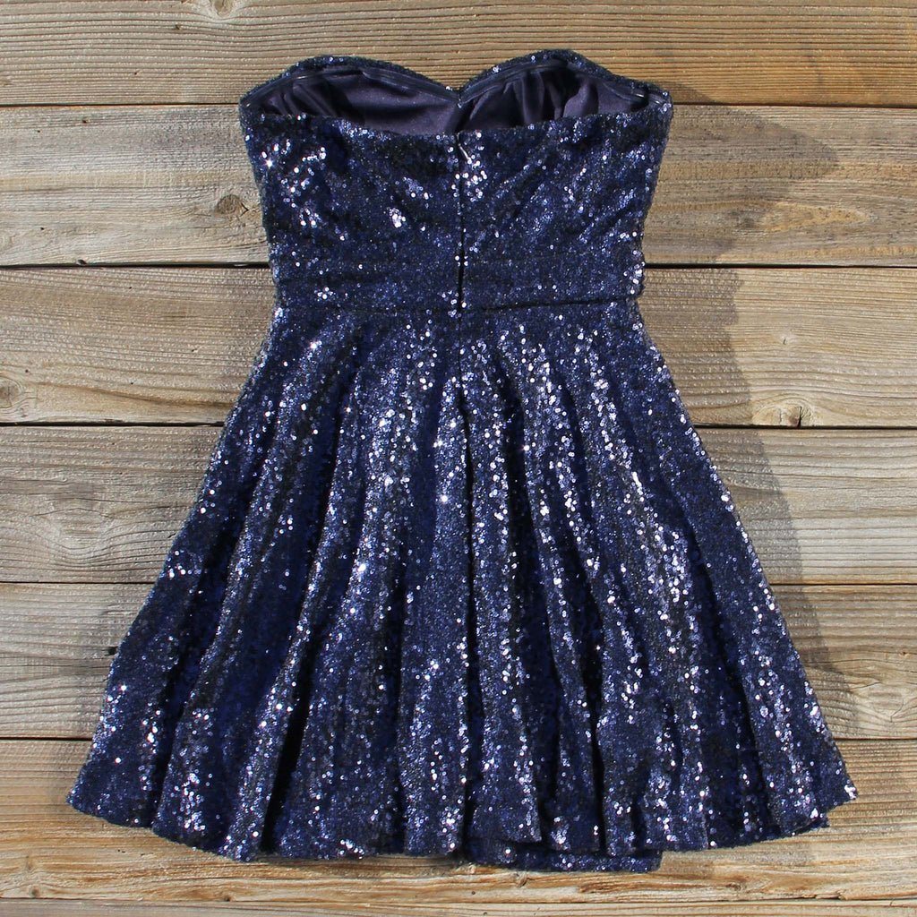 Wishing Star Party Dress in Navy, Sweet Party & New Years Eve Dresses from Spool 72. | Spool No.72 Wishing Star Party Dress in Navy, Sweet Party & New Years Eve Dresses from Spool 72. | Spool No.72