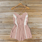Whiskey & Rye Romper in Taupe: Alternate View #4
