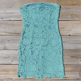Wild Horses Lace Dress in Sage: Alternate View #4