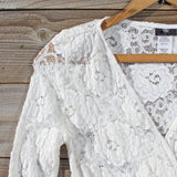 Wild Lace Dress in White: Alternate View #2