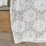 Wild Lace Dress in White: Alternate View #3