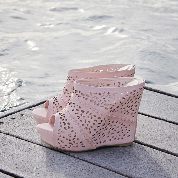 Willow Lace Wedges: Featured Product Image