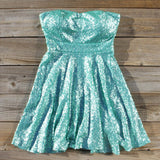 Wishing Star Party Dress in Mint: Alternate View #1