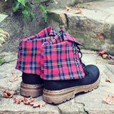 The Woodland Plaid Boots: Alternate View #3